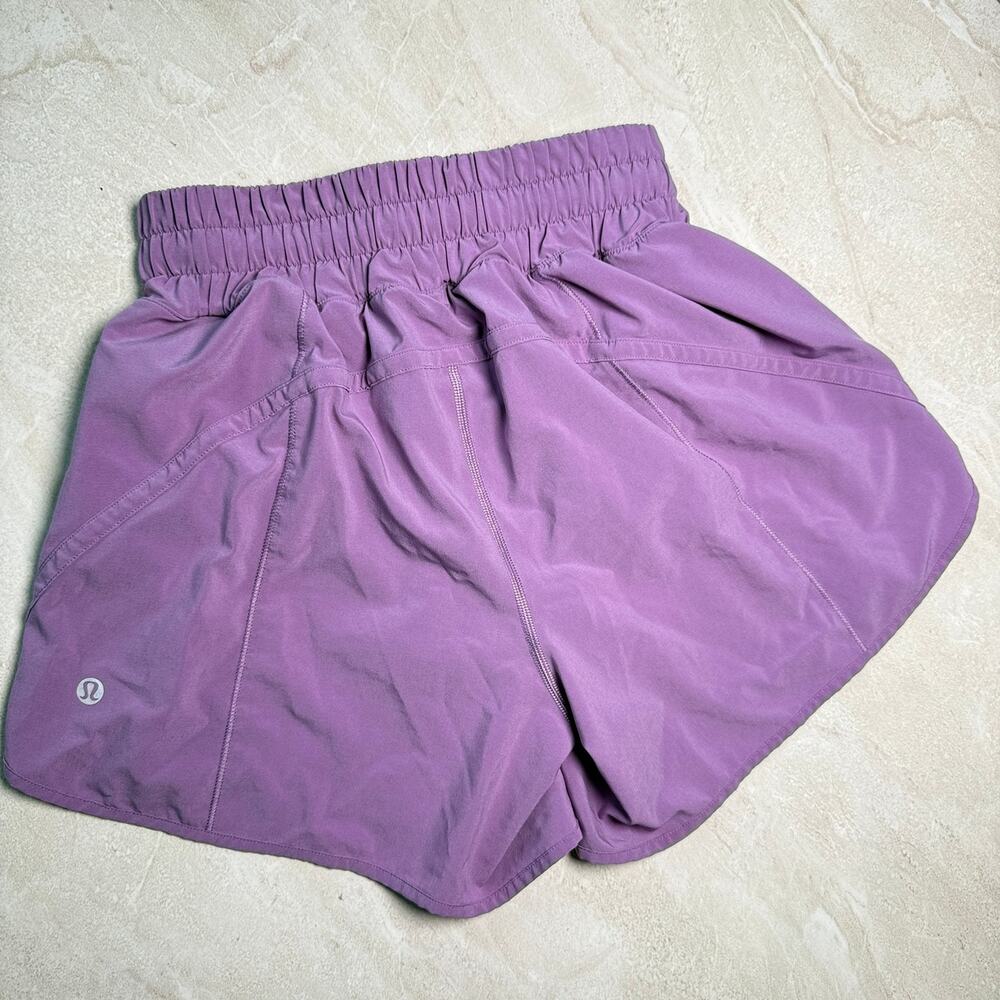 Lululemon Women’s Purple Running Shorts Size 4, 5” Inseam Lined